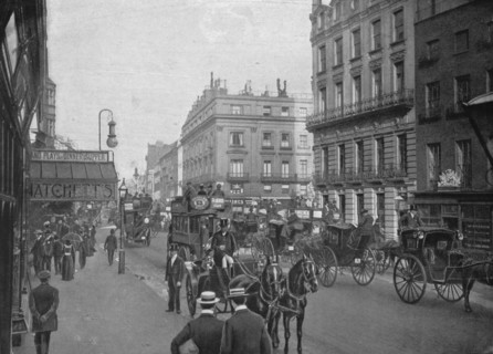 Piccadilly, London, c1900 (1901). Artist: Unknown.