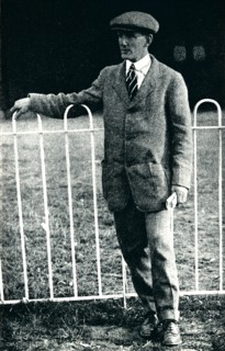 Survivor of a terrible smash: Mr Sydney Pickles, the Caudron expert, 1913 (1934). Artist: Flight Photo.