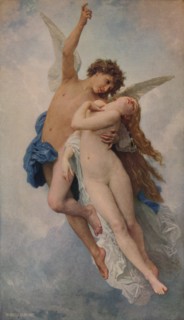 'Cupid and Psyche', 1889, (1938). Artist: William-Adolphe Bouguereau.