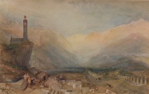 The Splugen Pass', c1841, (1938). Artist: JMW Turner.
