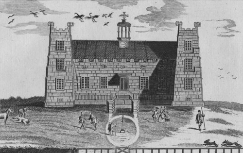 'The West Prospect of Lumley-Castle', c1767. Artist: Unknown.