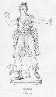 'Diana (Diane)', c1850. Artist: Unknown.