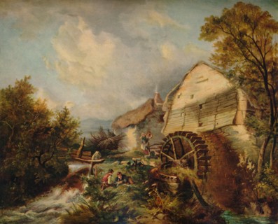 'Holly Street', 1847, (1938). Artist: George Burrell Willcock.