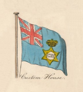 'Custom House' 1838. Artist: Unknown.
