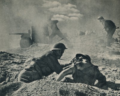 'On the Tripoli road', c1942 (1944). Artist: Unknown.