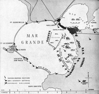 'The enemy's hide-out', 1940 (1943). Artist: Unknown.
