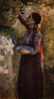 'The Bird Cage', c1900, (1918). Artist: Edward Stott.
