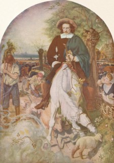 'Cromwell on His Farm', 1874, (1918). Artist: Ford Madox Brown.
