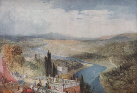 'Florence', 1839, (1918). Artist: James Baker Pyne.
