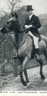 'With the Cottesmore Hunt', c1927 (1937). Artist: Unknown.