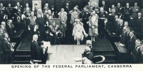 'Opening of the Federal Parliament, Canberra', 1927 (1937). Creator: Unknown.