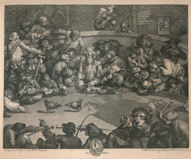 'The Cock-pit', 1759.  Artist: William Hogarth.