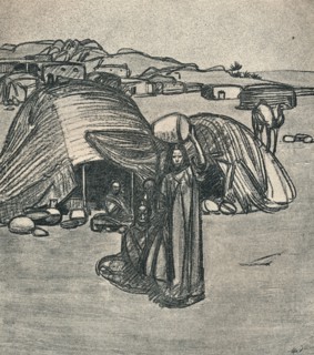 Aux Portes Du Désert', c1920, (1923). Artist: Maxime Dethomas.