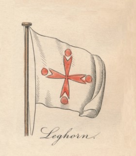 'Leghorn', 1838. Artist: Unknown.