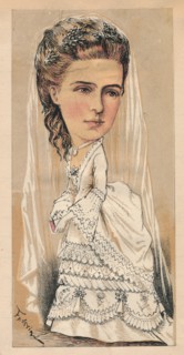 'H.R.H. The Duchess of Ednburgh', 1874. Artist: Faustin.