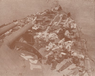 An afternoon nap, c1918 (1919). Artist: Underwood & Underwood.