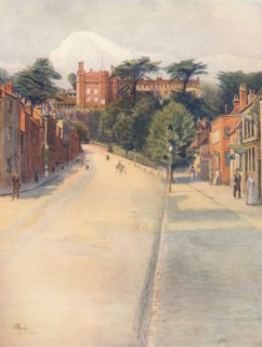 'Castle Street, Farnham', 1911, (1914). Artist: James S Ogilvy.
