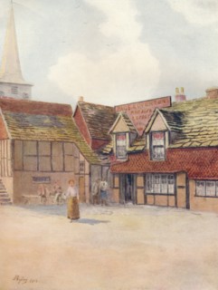 'The Six Bells, Horley', 1912, (1914). Artist: James S Ogilvy.