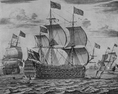'The Victory', c1700. Artist: Isaac Sailmaker.
