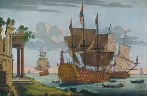 'The Royal Anne', c1705. Artist: Thomas Baston.