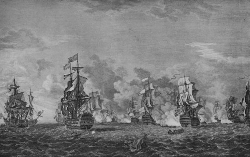 'Battle of Lagos', c1760. Artist: Richard Paton.