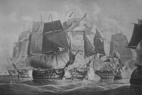 'Trafalgar', c1806. Artist: William John Huggins.
