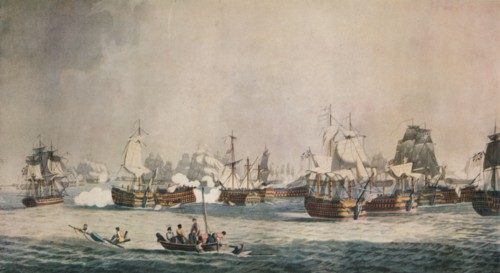 'Trafalgar', c1806. Artist: Dominic Serres.