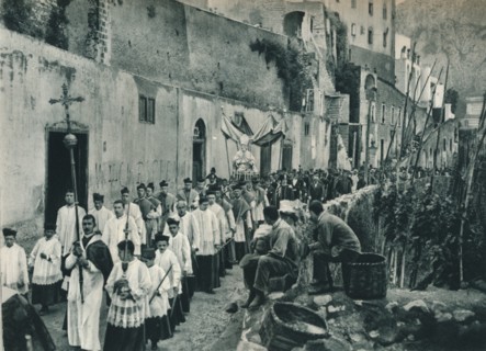 Procession, Capri, Italy, 1927. Artist: Eugen Poppel.