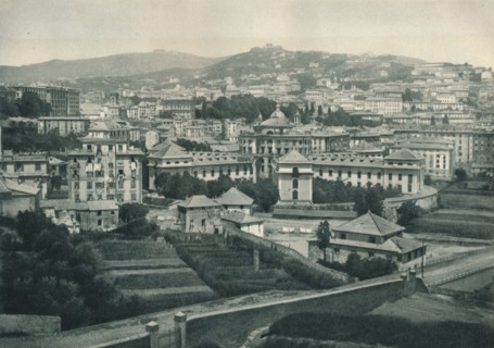 View of Genoa, Italy, 1927. Artist: Eugen Poppel.