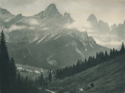 Pala Group, San Martino di Castrozza, Dolomites, Italy, 1927. Artist: Eugen Poppel.