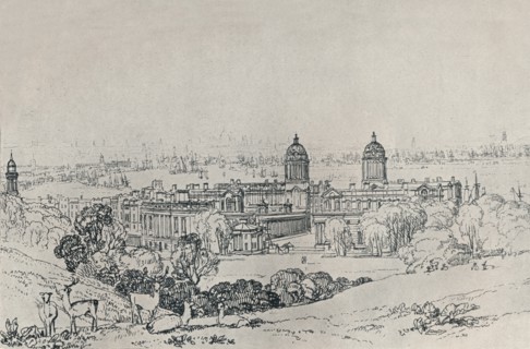 'London from Greenwich Park', c1809, (1923). Artist: JMW Turner.