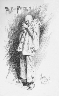 'Clown Sketch', c1893, (1894). Artist: Bernard Partridge.