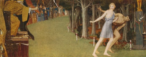 'Atalanta's Race', 1922, (1923). Artist: John Dickson Batten.