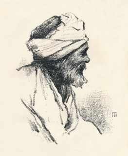 'Study of a Head', c1893, (1894). Artist: Mortimer L Menpes.