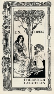 'A Bookplate', 1894, (1894). Artist: Robert Anning Bell.
