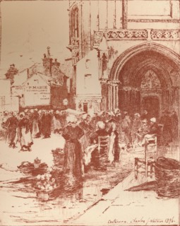 'Coutances', 1896, (1897). Artist: Charles John Watson.