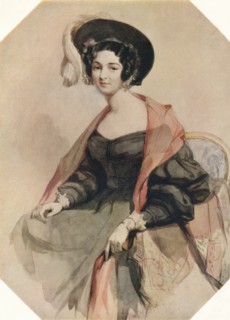 'Portrait of a Lady', c1855. Artist: John Absolon.