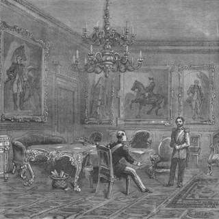 Council Chamber, St James's Palace, Westminster, London, c1840, (1878). Creator: RC West.
