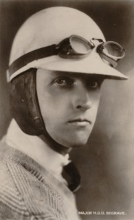 'Major H.O.D. Segrave', c1925. Artist: Unknown.