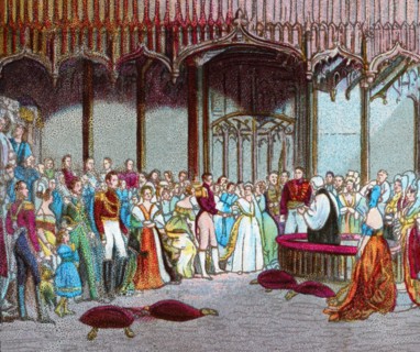 'The Marriage of Queen Victoria, 10th February 1840', c1902. Artist: Unknown.