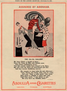 'Assisted by Abdulla - The Ga-Ga Gallery', 1934. Artist: Unknown.