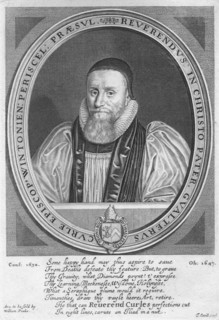 Walter Curll (Curle), Bishop of Winchester (1575-1647), 17th century. Artist: Thomas Cecill.