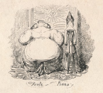 'Forte Piano', 1829. Artist: George Cruikshank.