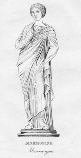 'Mnemosine (Mnemosyne)', c1850. Artist: Unknown.