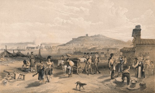 'Kertch from the North', 1856. Artist: Georges McCulloch.