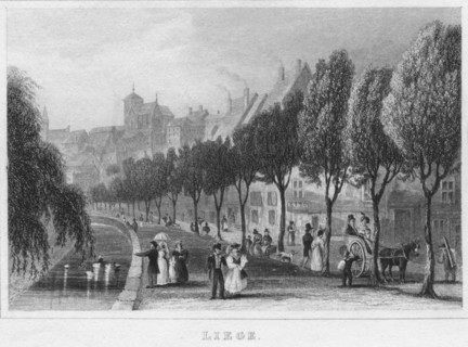 'Liege', 1850. Artist: R Brice.