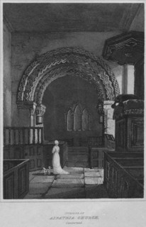 'Interior of Aspatria Church, Cumberland', 1814. Artist: John Greig.