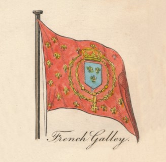 'French Galley', 1838. Artist: Unknown.