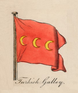 'Turkish Galley', 1838. Artist: Unknown.