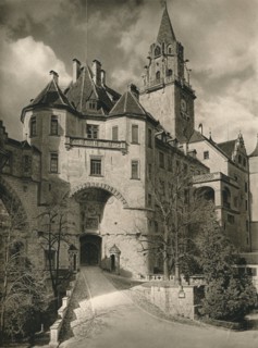 'Sigmaringen - Porch of the Castle', 1931. Artist: Kurt Hielscher.
